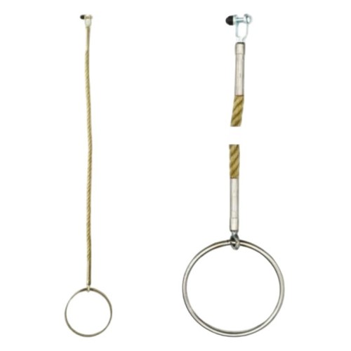 冒险公园 悬挂障碍 带镫绳索 - 长度2米