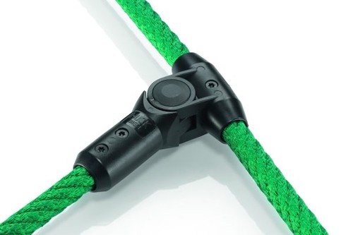 绳索连接配件  尼龙铰接T型连接器 16mm