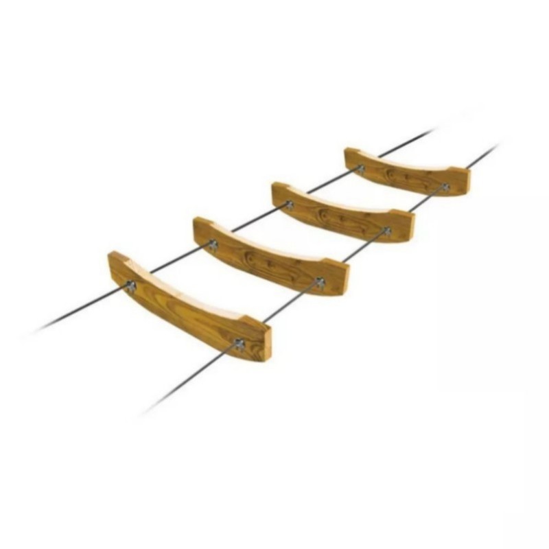 树顶 冒险乐园 独木舟桥