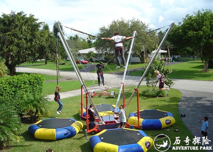蹦床蹦极 挑战运动 景区户外营地设施 专业定制儿童游乐